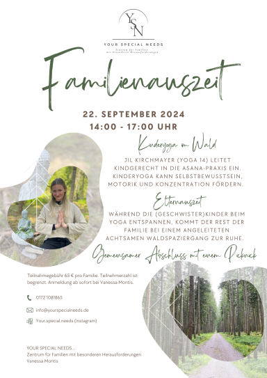 Familienauszeit Yoga & Achtsamkeit September